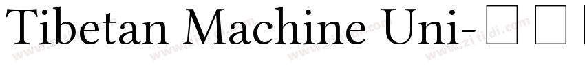 Tibetan Machine Uni字体转换